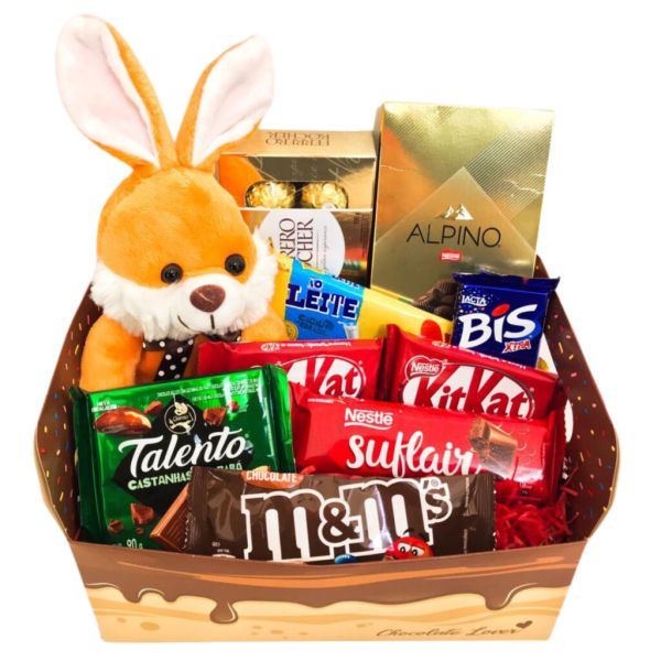 "CHOCOLATE COM PELÚCIA"