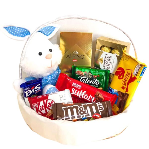 "MIX DE CHOCOLATE E COELHO"